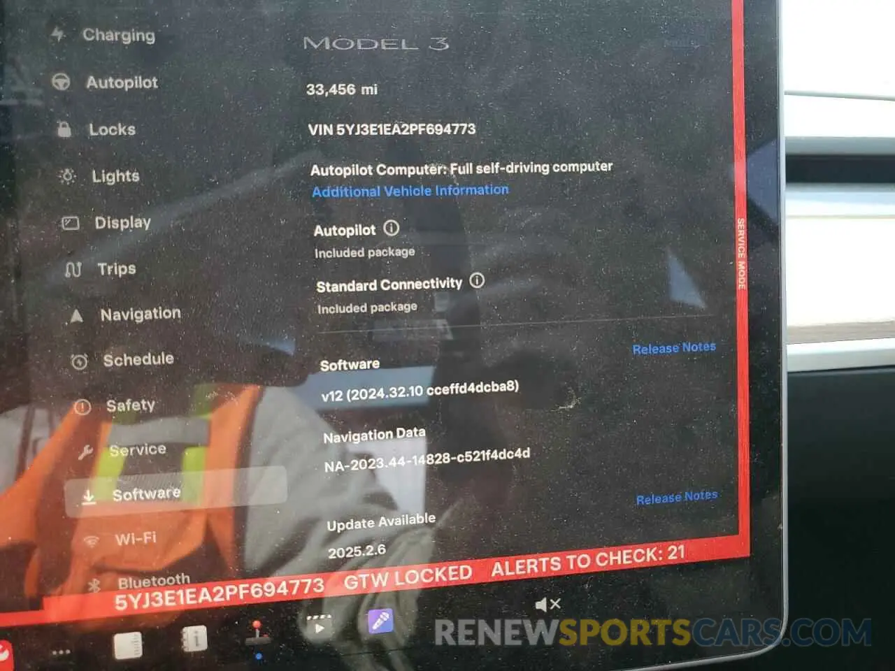 9 Photograph of a damaged car 5YJ3E1EA2PF694773 TESLA MODEL 3 2023