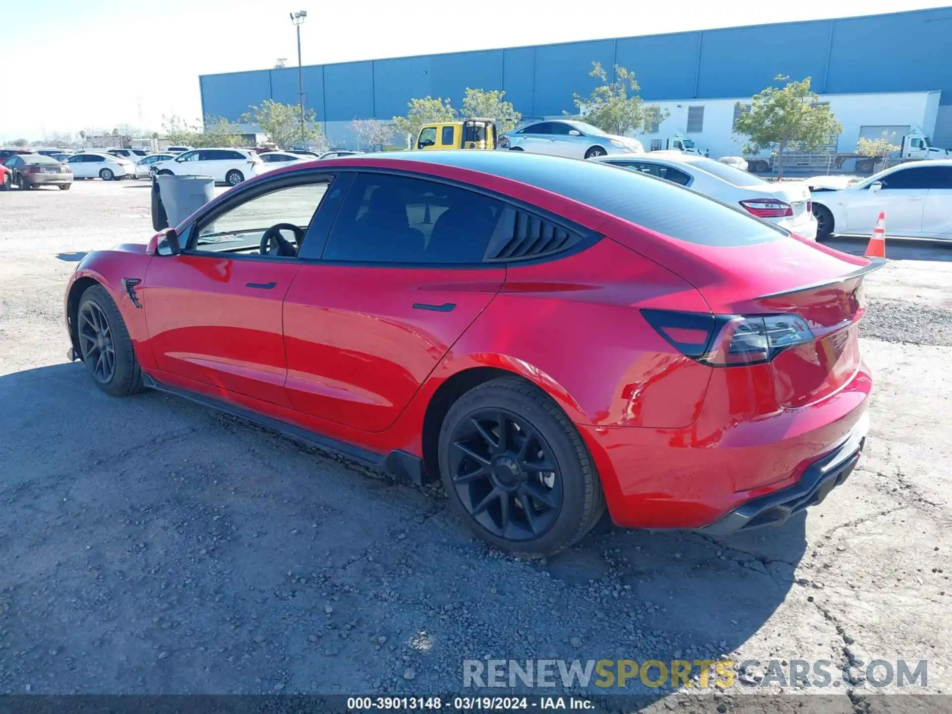 3 Photograph of a damaged car 5YJ3E1EA2PF706324 TESLA MODEL 3 2023