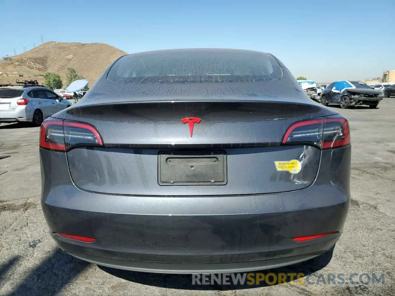 6 Photograph of a damaged car 5YJ3E1EA2PF710468 TESLA MODEL 3 2023