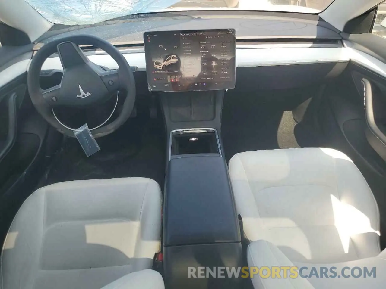 8 Photograph of a damaged car 5YJ3E1EA3PF398774 TESLA MODEL 3 2023