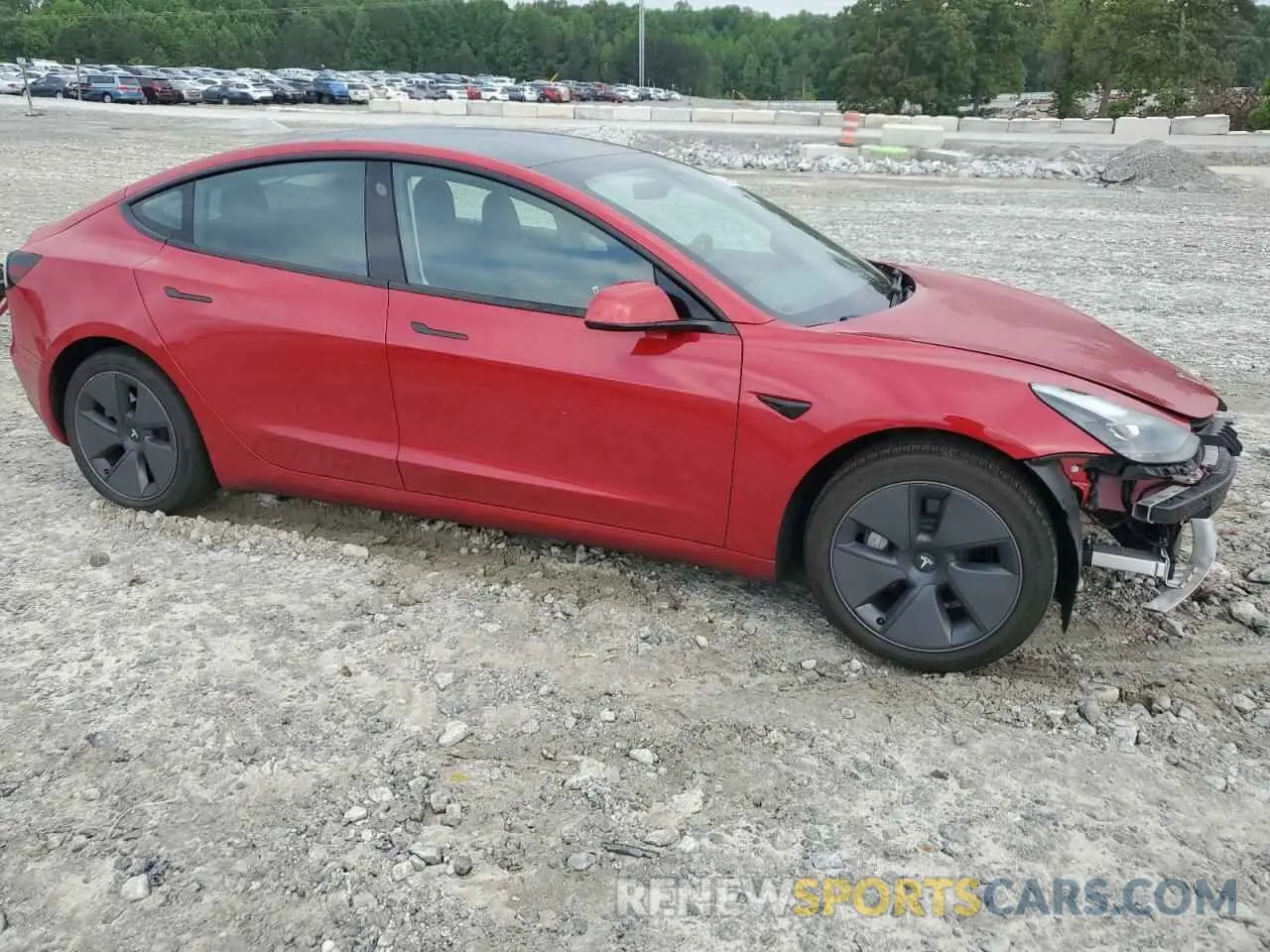 4 Photograph of a damaged car 5YJ3E1EA3PF406937 TESLA MODEL 3 2023