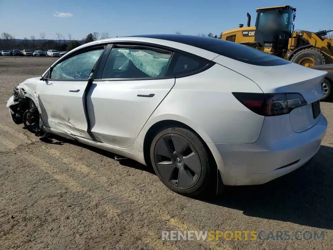 2 Photograph of a damaged car 5YJ3E1EA3PF409384 TESLA MODEL 3 2023