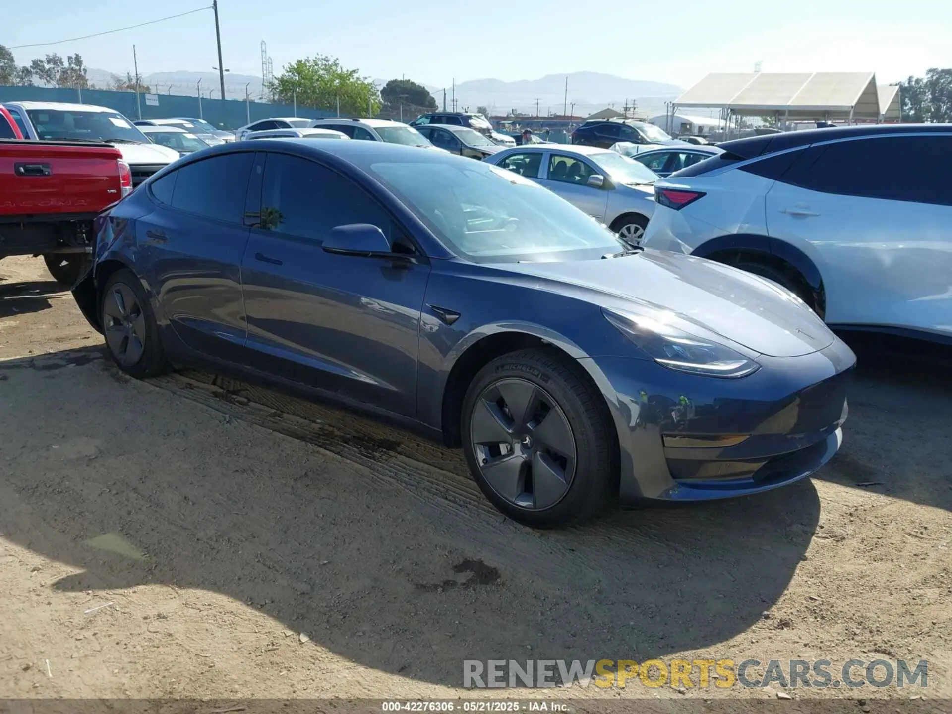 1 Photograph of a damaged car 5YJ3E1EA3PF412267 TESLA MODEL 3 2023