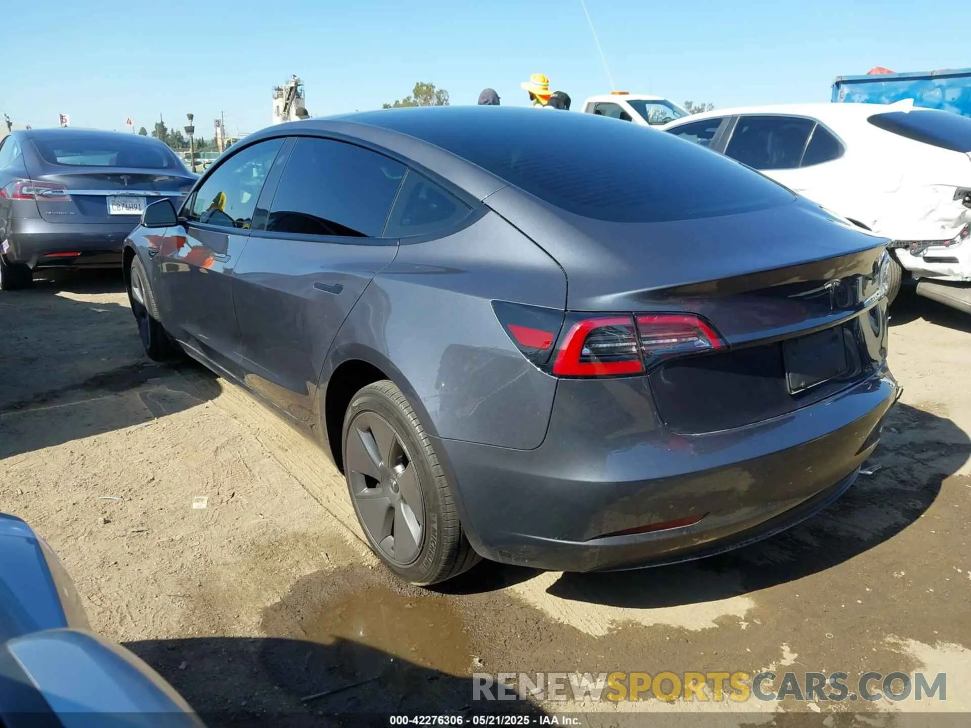 3 Photograph of a damaged car 5YJ3E1EA3PF412267 TESLA MODEL 3 2023