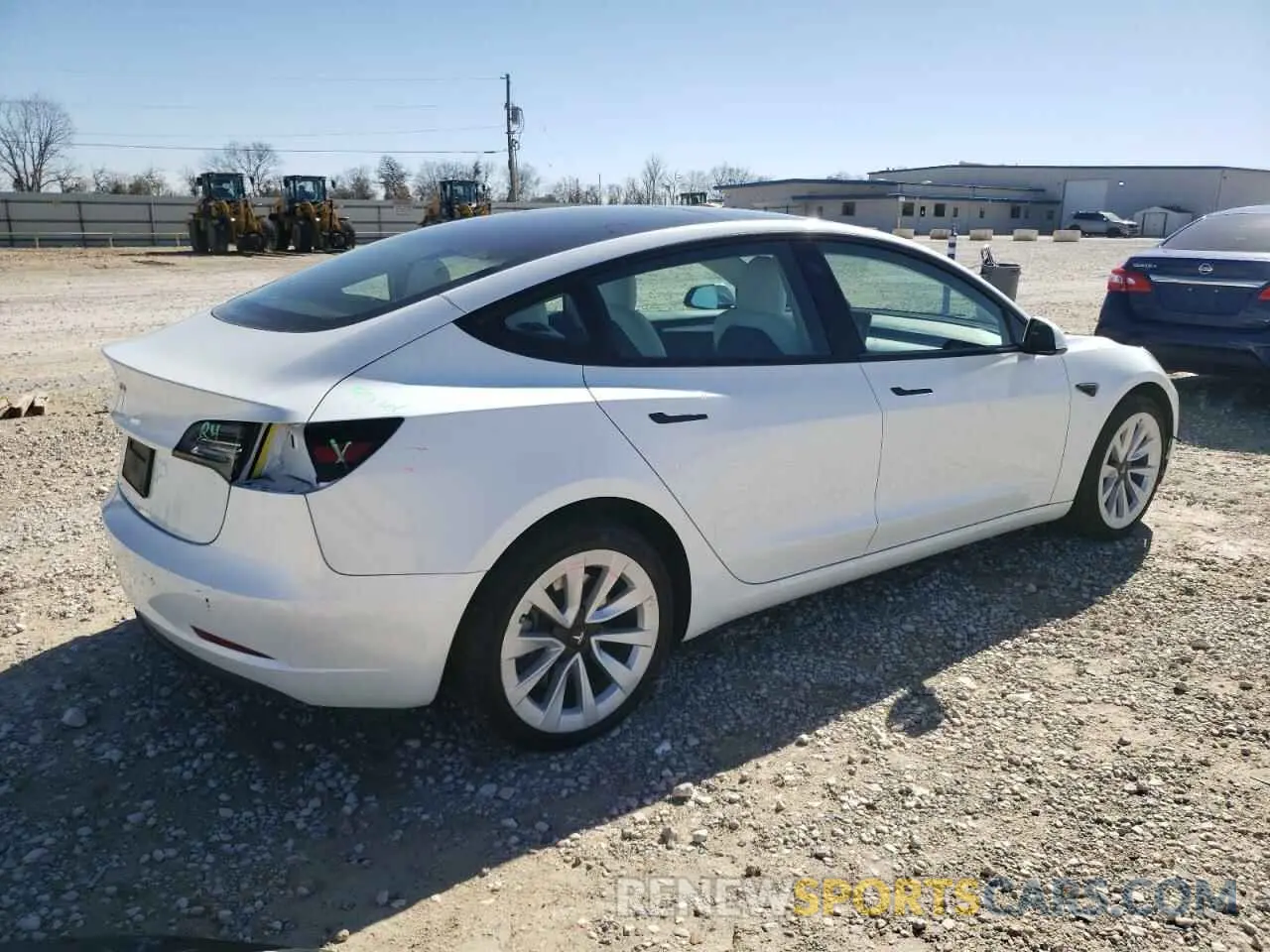 3 Photograph of a damaged car 5YJ3E1EA3PF419168 TESLA MODEL 3 2023