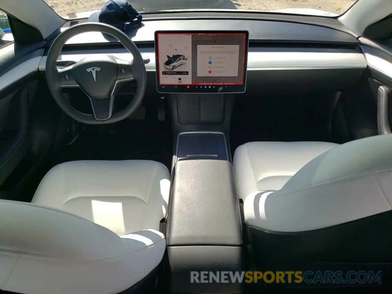 8 Photograph of a damaged car 5YJ3E1EA3PF419168 TESLA MODEL 3 2023