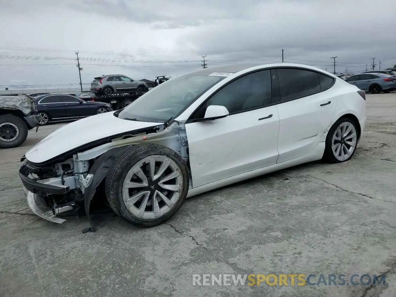 1 Photograph of a damaged car 5YJ3E1EA3PF427285 TESLA MODEL 3 2023