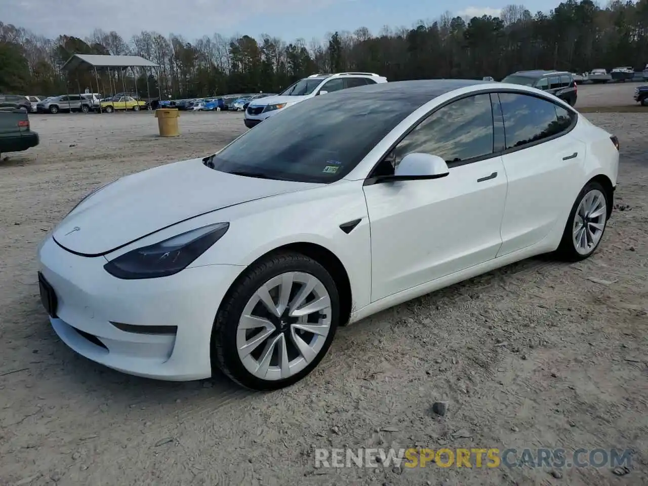 1 Photograph of a damaged car 5YJ3E1EA3PF427870 TESLA MODEL 3 2023