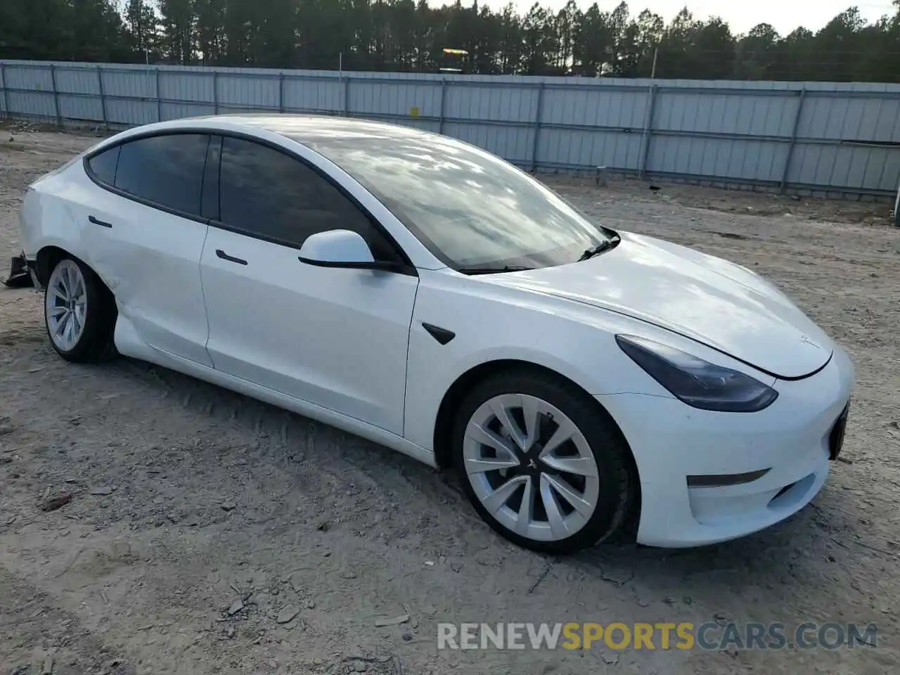 4 Photograph of a damaged car 5YJ3E1EA3PF427870 TESLA MODEL 3 2023