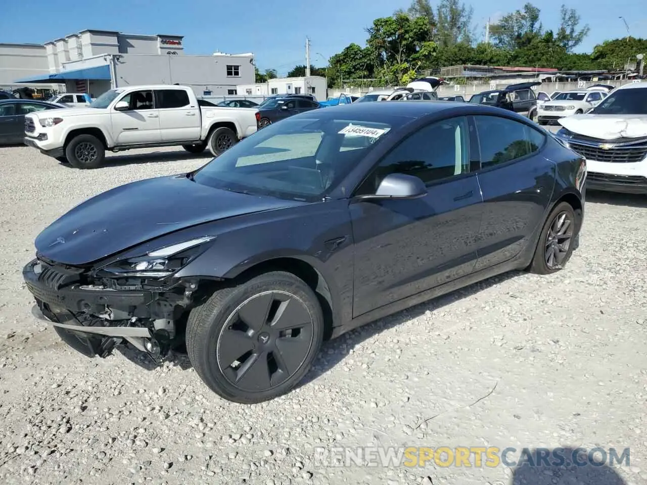 1 Photograph of a damaged car 5YJ3E1EA3PF428226 TESLA MODEL 3 2023