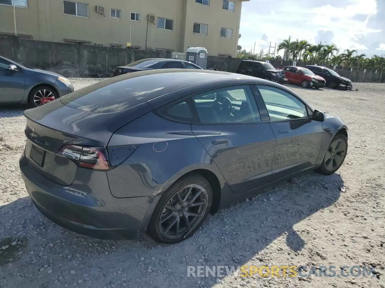 3 Photograph of a damaged car 5YJ3E1EA3PF428226 TESLA MODEL 3 2023