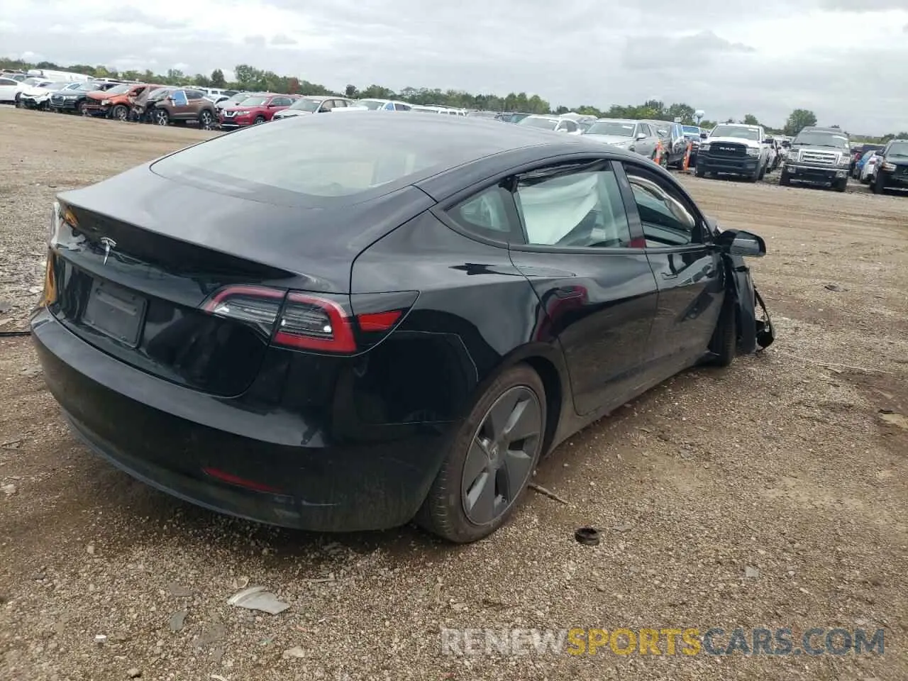 3 Photograph of a damaged car 5YJ3E1EA3PF434012 TESLA MODEL 3 2023