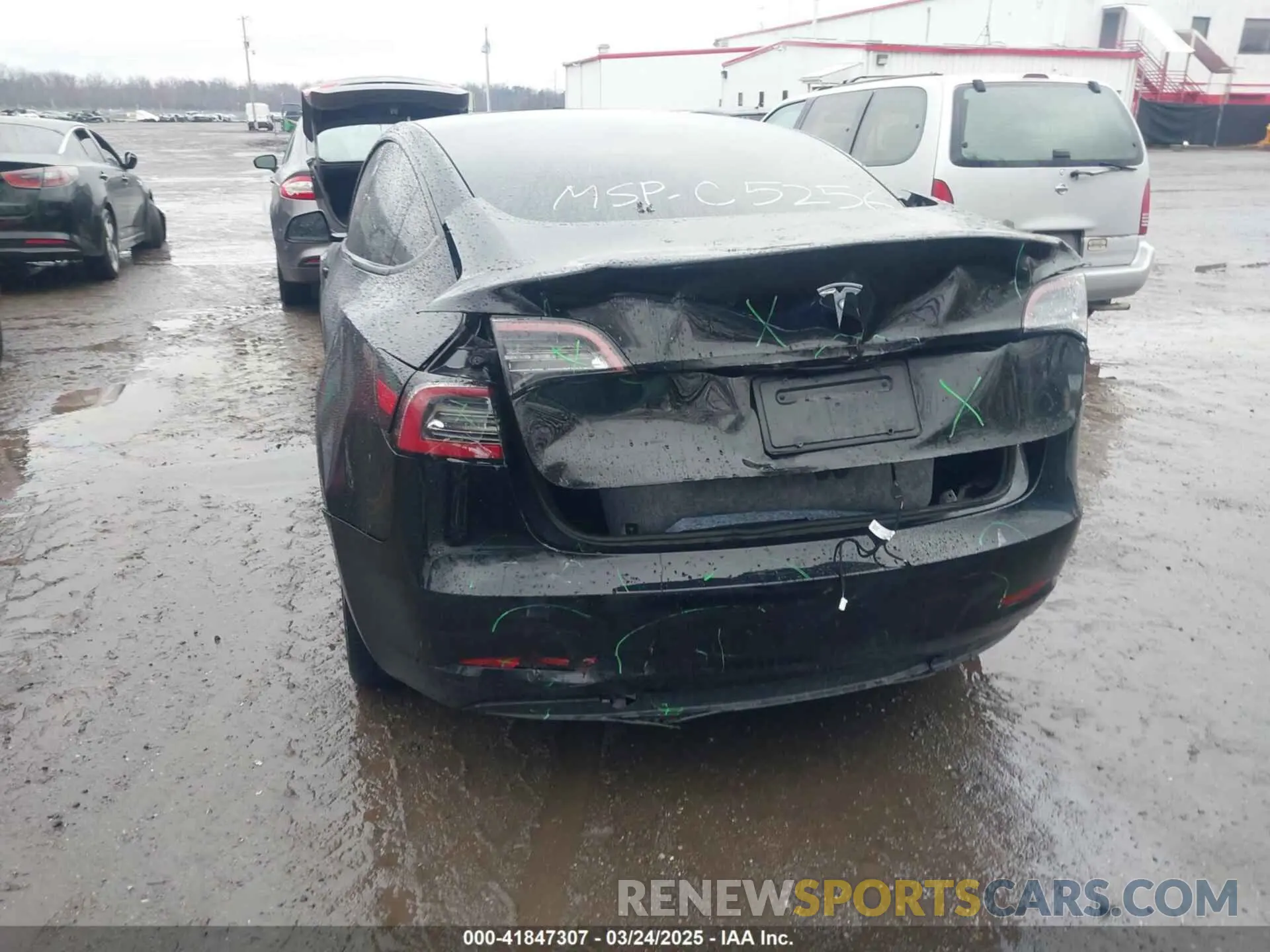 6 Photograph of a damaged car 5YJ3E1EA3PF435256 TESLA MODEL 3 2023