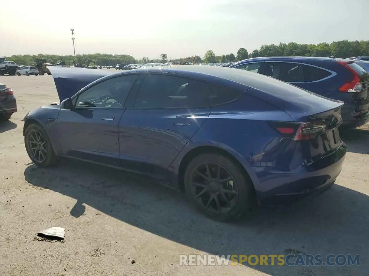 2 Photograph of a damaged car 5YJ3E1EA3PF436083 TESLA MODEL 3 2023