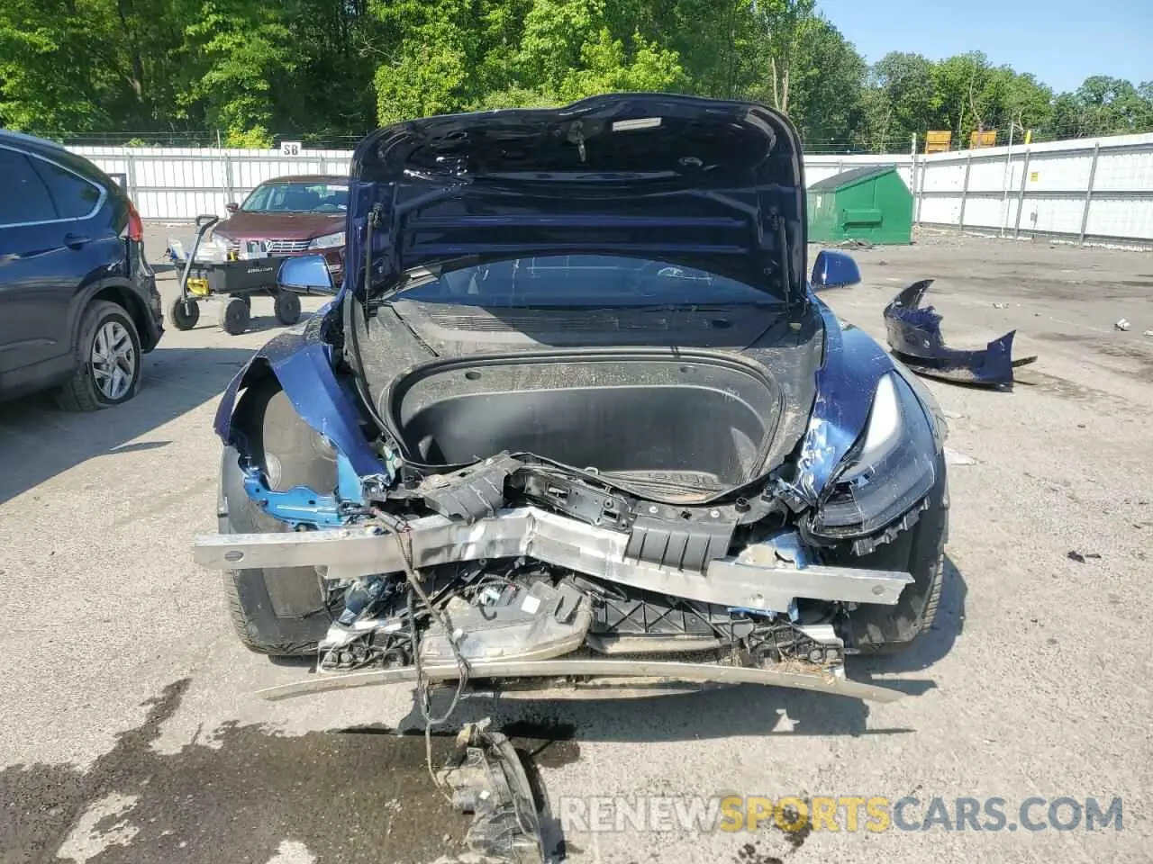 5 Photograph of a damaged car 5YJ3E1EA3PF436083 TESLA MODEL 3 2023