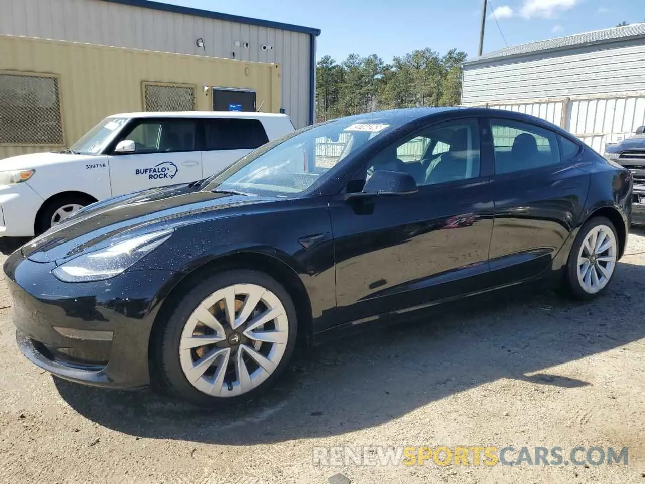 1 Photograph of a damaged car 5YJ3E1EA3PF437444 TESLA MODEL 3 2023