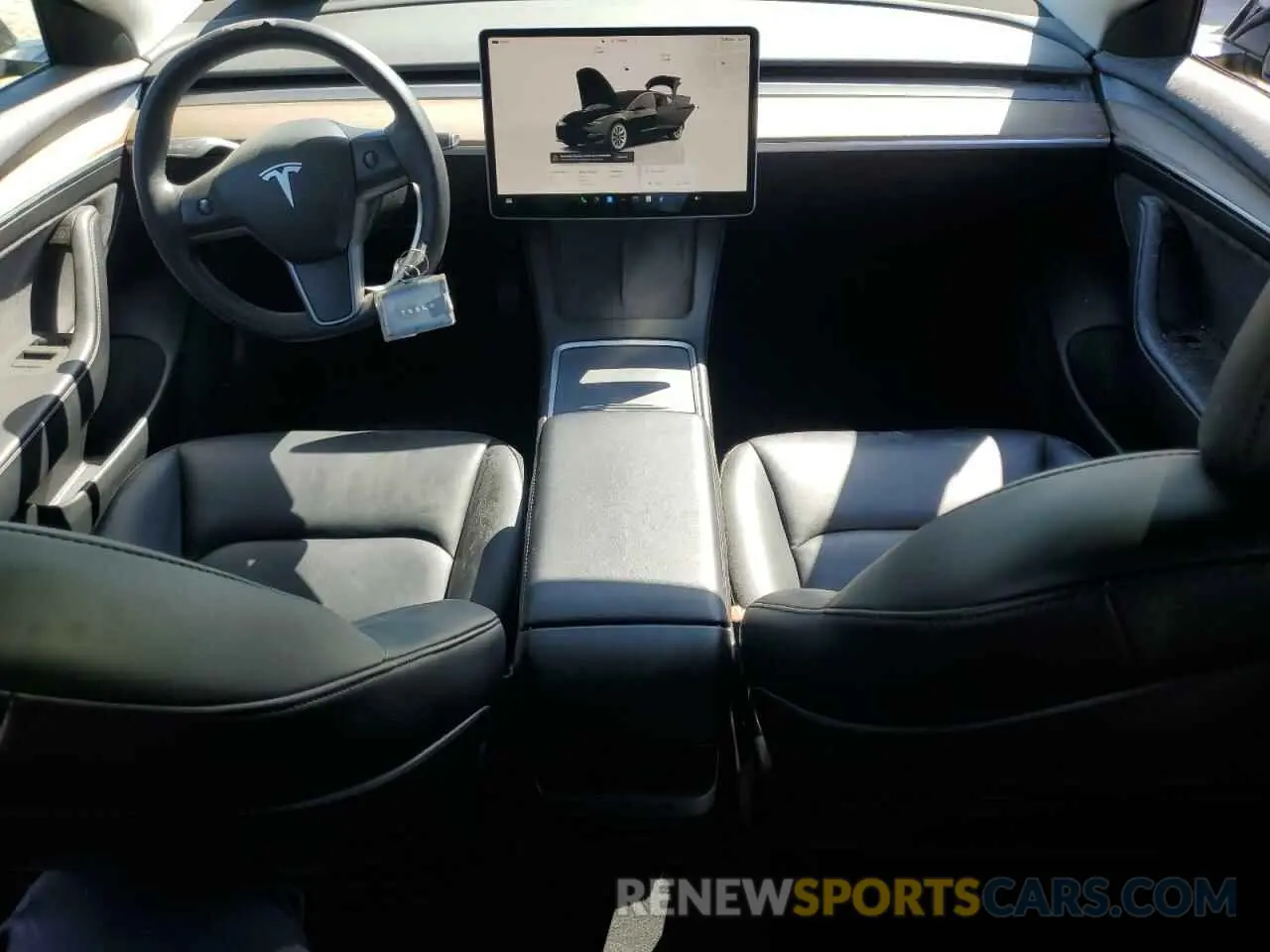 8 Photograph of a damaged car 5YJ3E1EA3PF437444 TESLA MODEL 3 2023