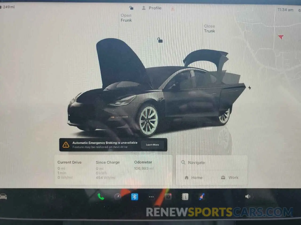 9 Photograph of a damaged car 5YJ3E1EA3PF437444 TESLA MODEL 3 2023