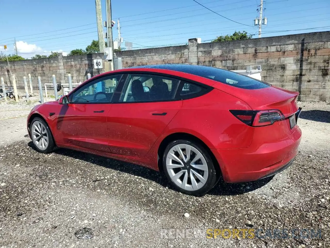 2 Photograph of a damaged car 5YJ3E1EA3PF454566 TESLA MODEL 3 2023