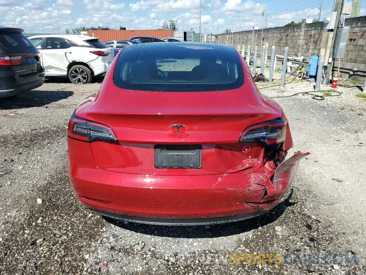 6 Photograph of a damaged car 5YJ3E1EA3PF454566 TESLA MODEL 3 2023