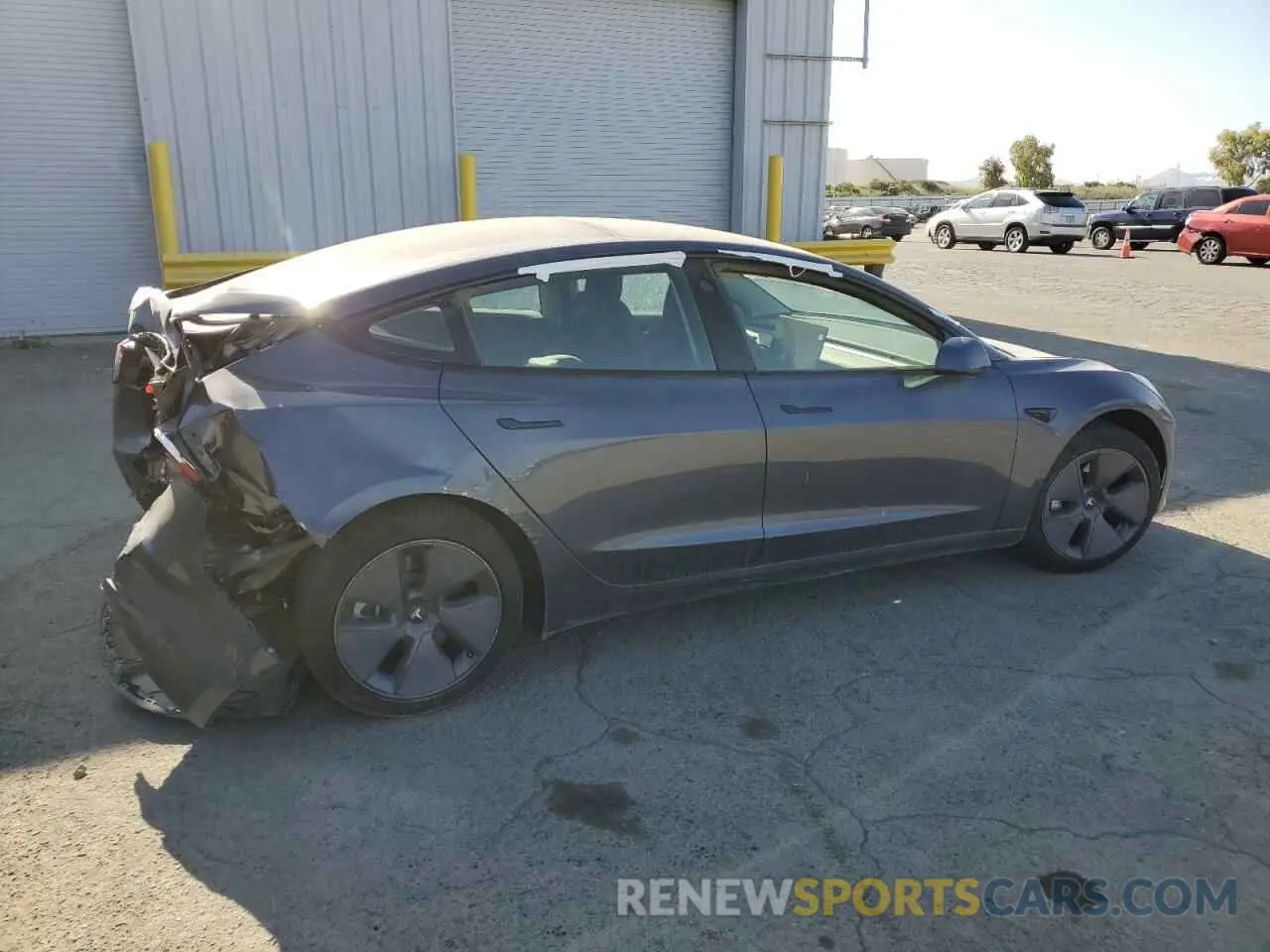 3 Photograph of a damaged car 5YJ3E1EA3PF473098 TESLA MODEL 3 2023
