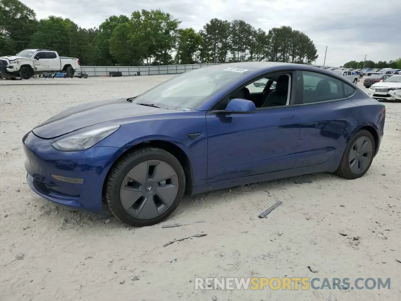 1 Photograph of a damaged car 5YJ3E1EA3PF474350 TESLA MODEL 3 2023