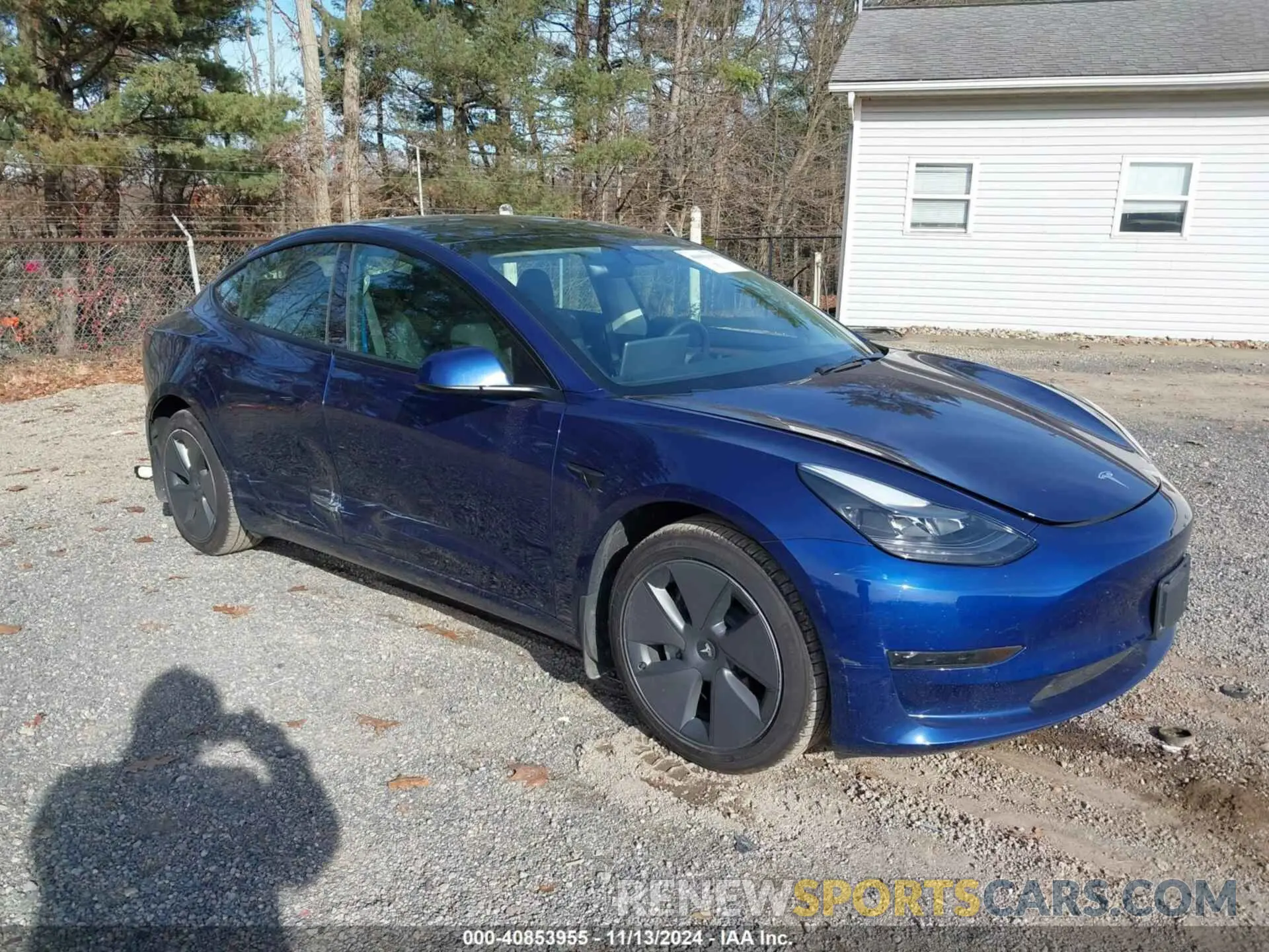 1 Photograph of a damaged car 5YJ3E1EA3PF483310 TESLA MODEL 3 2023