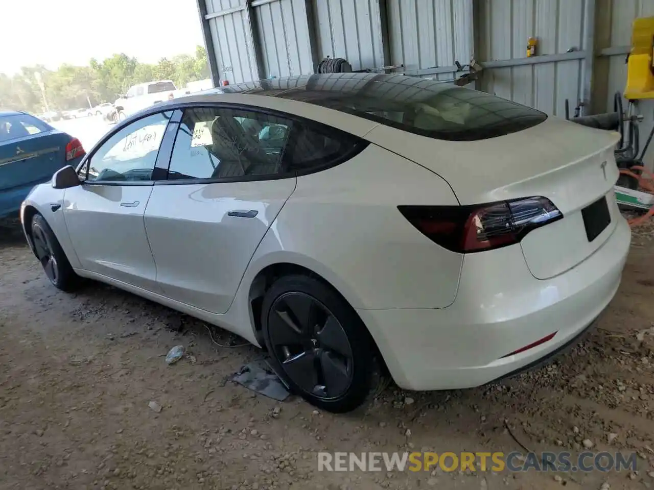 2 Photograph of a damaged car 5YJ3E1EA3PF486756 TESLA MODEL 3 2023