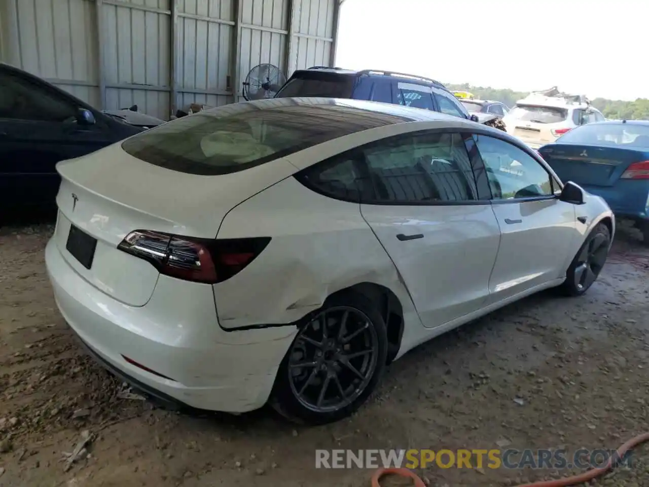 3 Photograph of a damaged car 5YJ3E1EA3PF486756 TESLA MODEL 3 2023