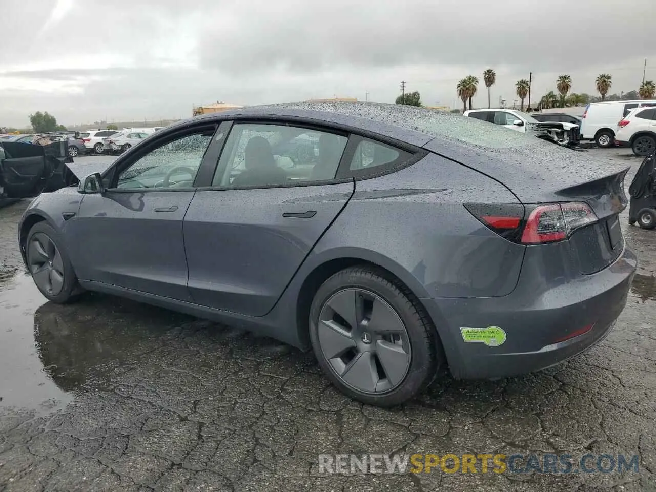 2 Photograph of a damaged car 5YJ3E1EA3PF502163 TESLA MODEL 3 2023