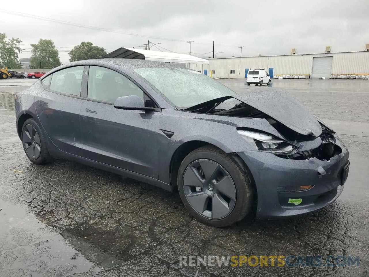 4 Photograph of a damaged car 5YJ3E1EA3PF502163 TESLA MODEL 3 2023