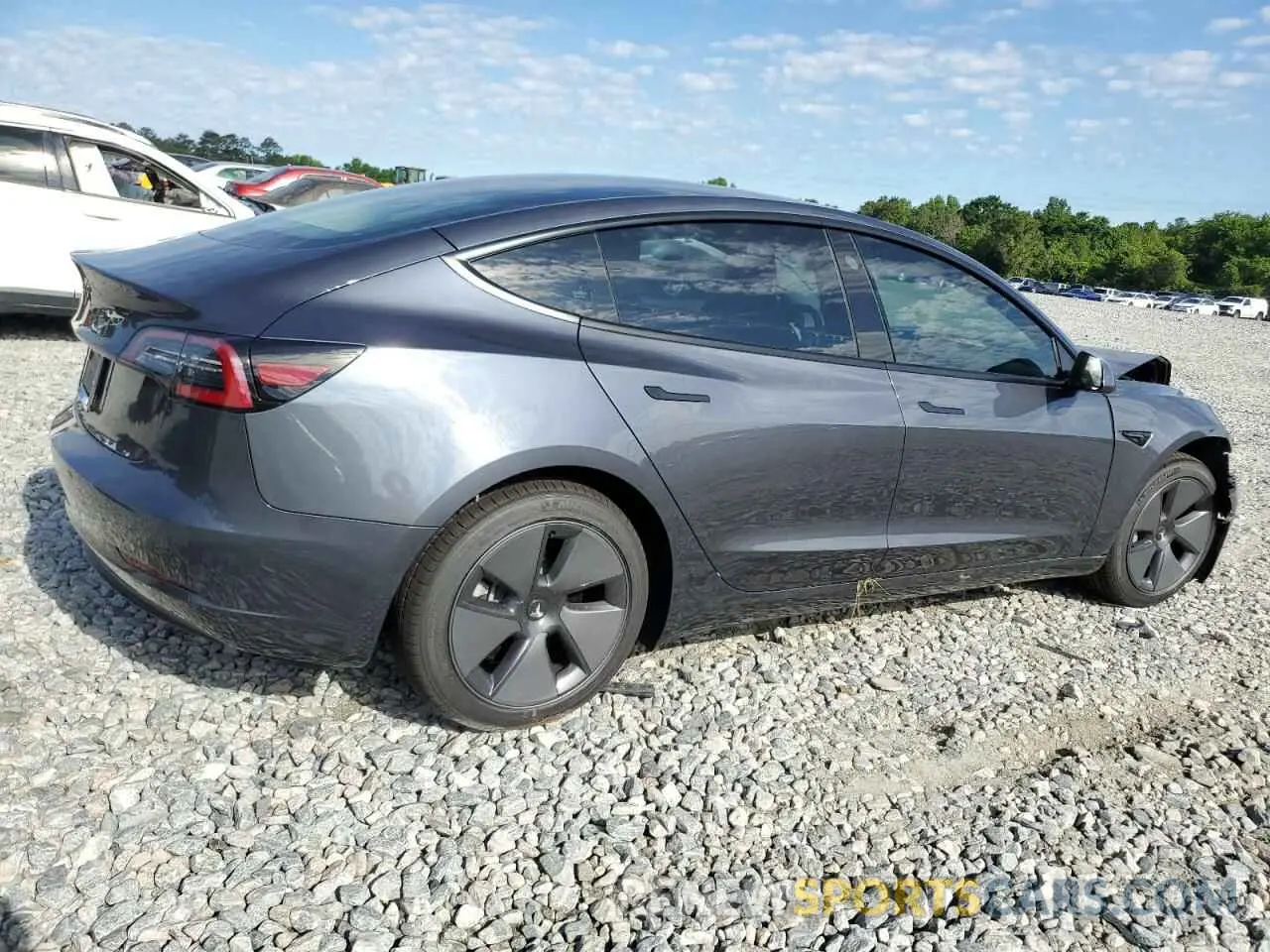 3 Photograph of a damaged car 5YJ3E1EA3PF502437 TESLA MODEL 3 2023