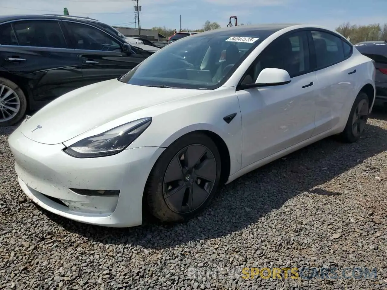 1 Photograph of a damaged car 5YJ3E1EA3PF505354 TESLA MODEL 3 2023