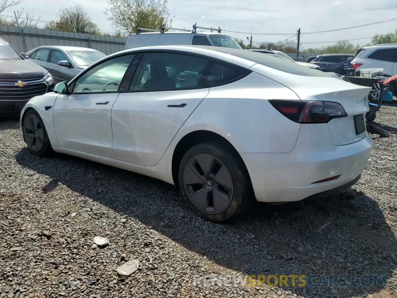 2 Photograph of a damaged car 5YJ3E1EA3PF505354 TESLA MODEL 3 2023