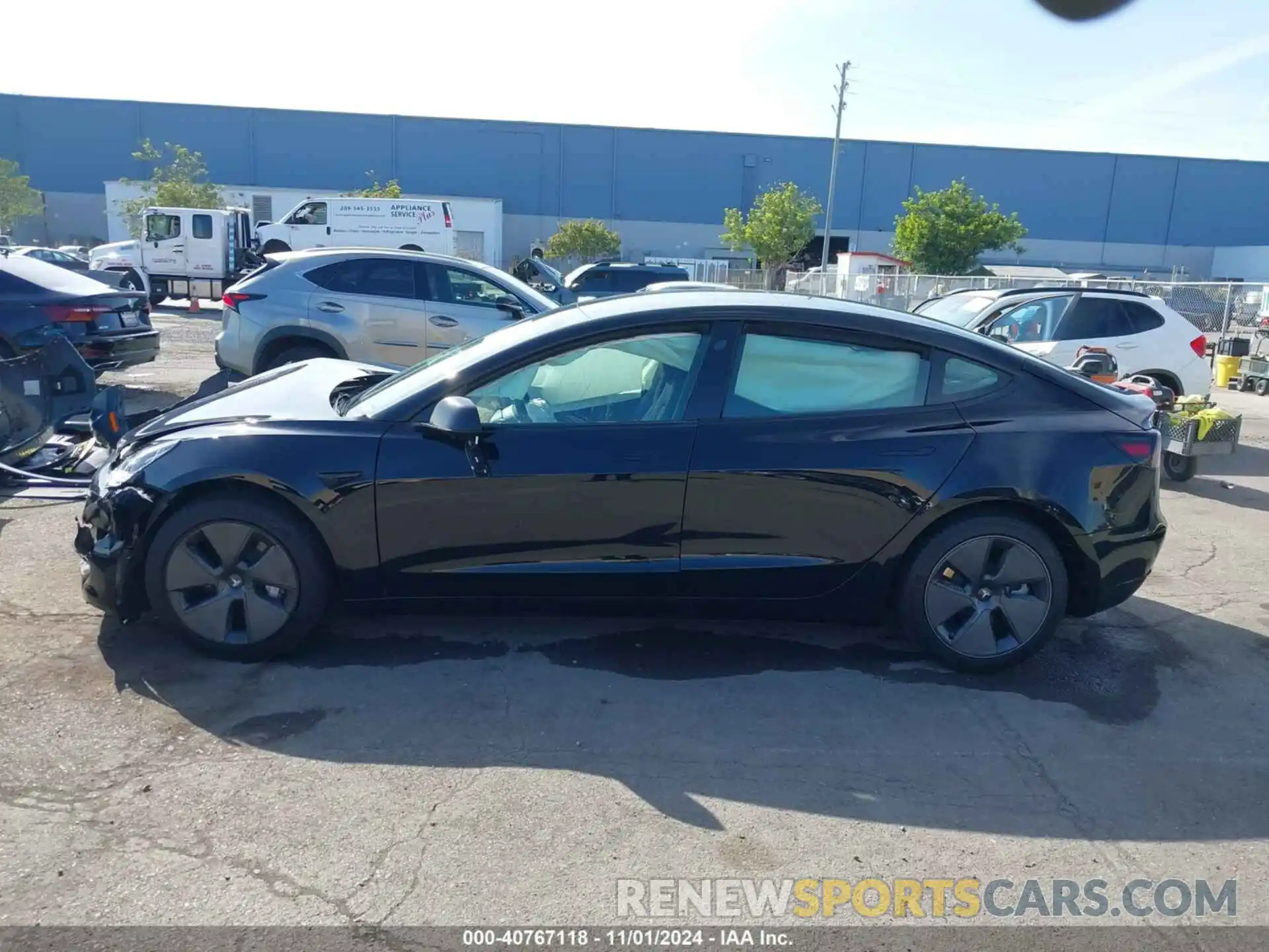 13 Photograph of a damaged car 5YJ3E1EA3PF518766 TESLA MODEL 3 2023