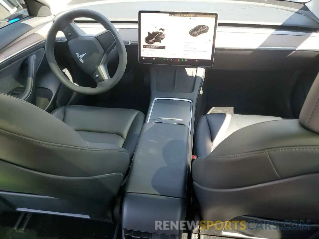 8 Photograph of a damaged car 5YJ3E1EA3PF546048 TESLA MODEL 3 2023