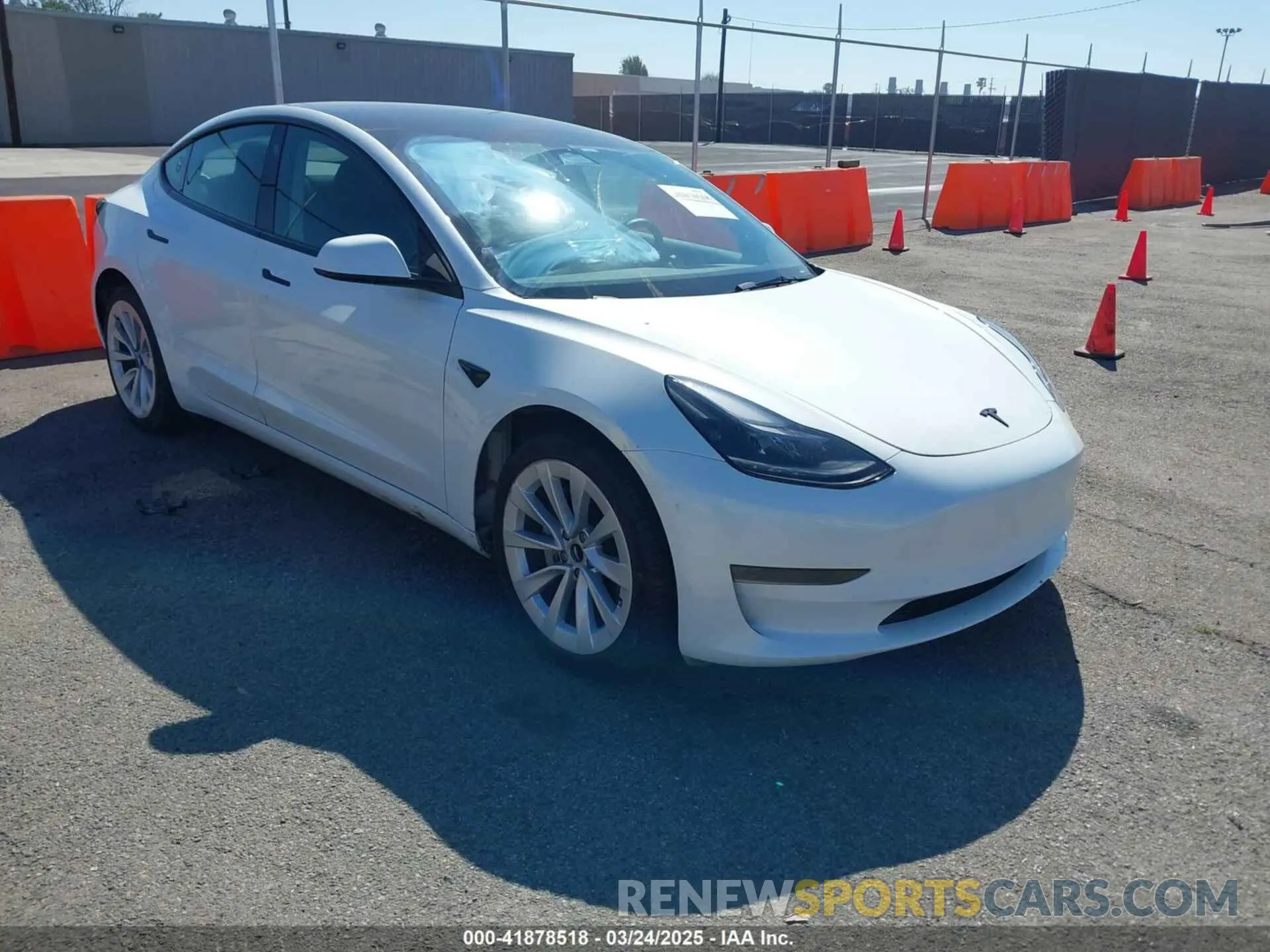 1 Photograph of a damaged car 5YJ3E1EA3PF546518 TESLA MODEL 3 2023