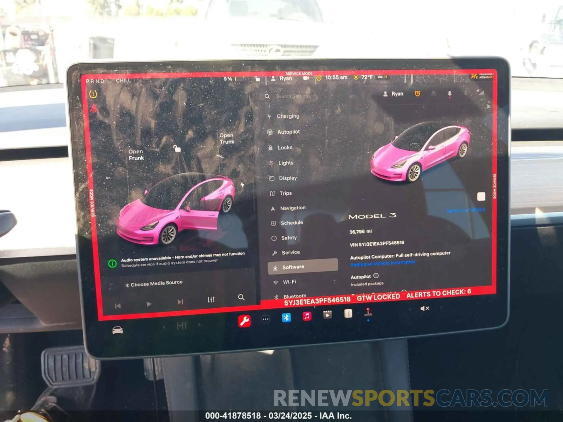 14 Photograph of a damaged car 5YJ3E1EA3PF546518 TESLA MODEL 3 2023