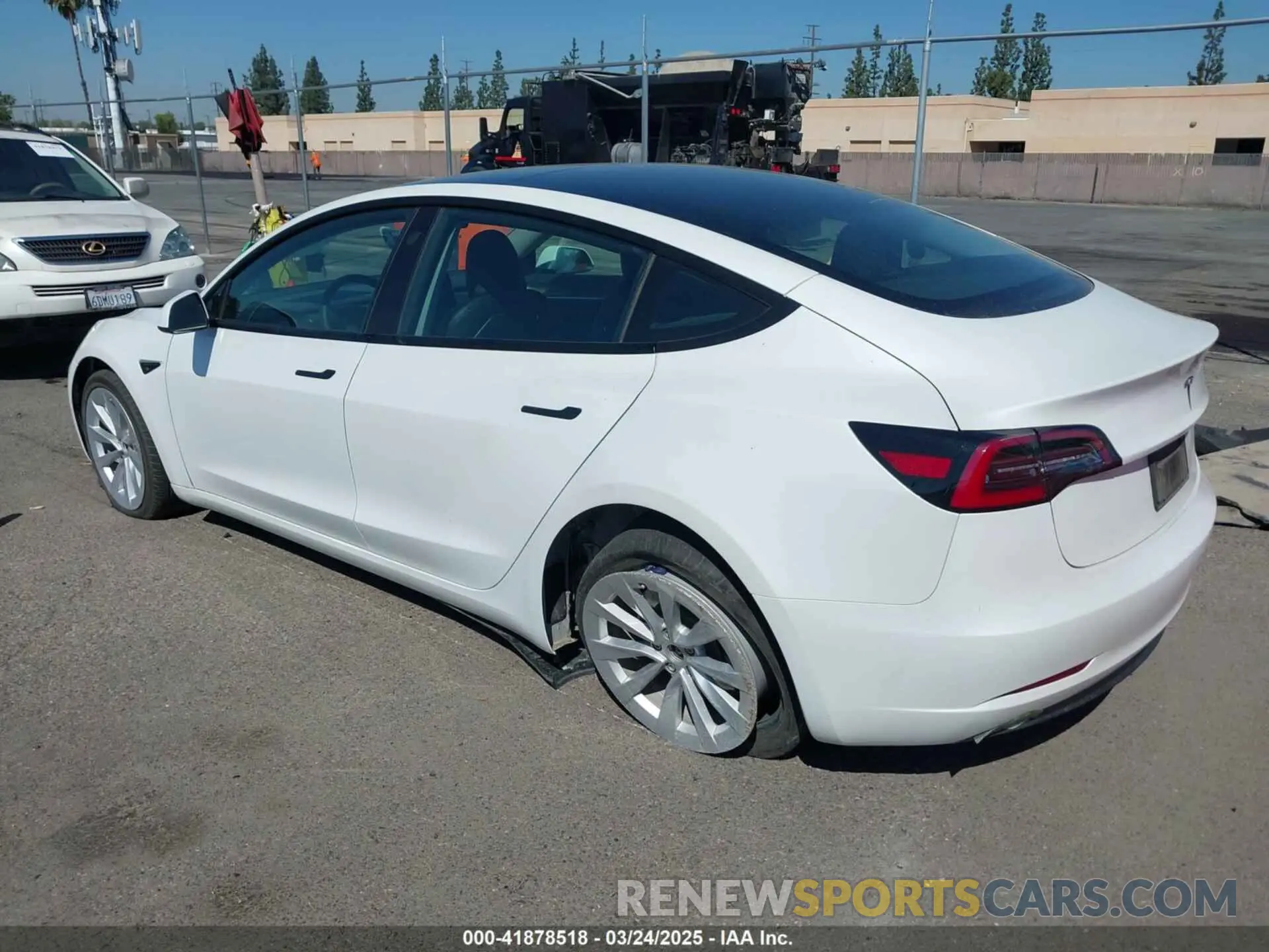 3 Photograph of a damaged car 5YJ3E1EA3PF546518 TESLA MODEL 3 2023