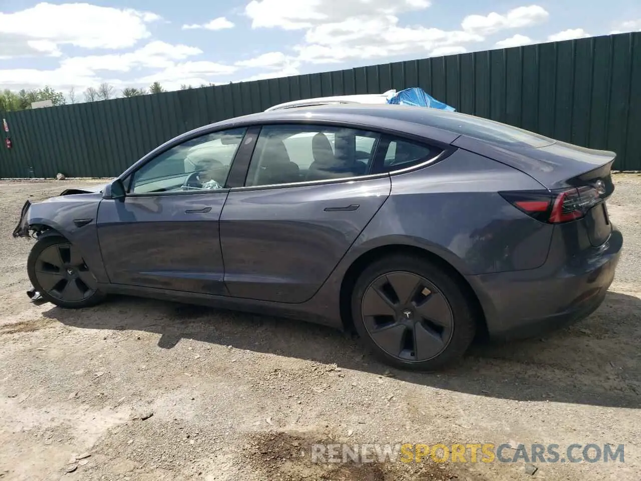 2 Photograph of a damaged car 5YJ3E1EA3PF546695 TESLA MODEL 3 2023