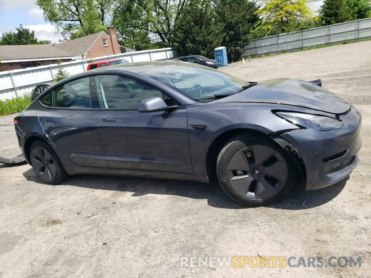 4 Photograph of a damaged car 5YJ3E1EA3PF546695 TESLA MODEL 3 2023