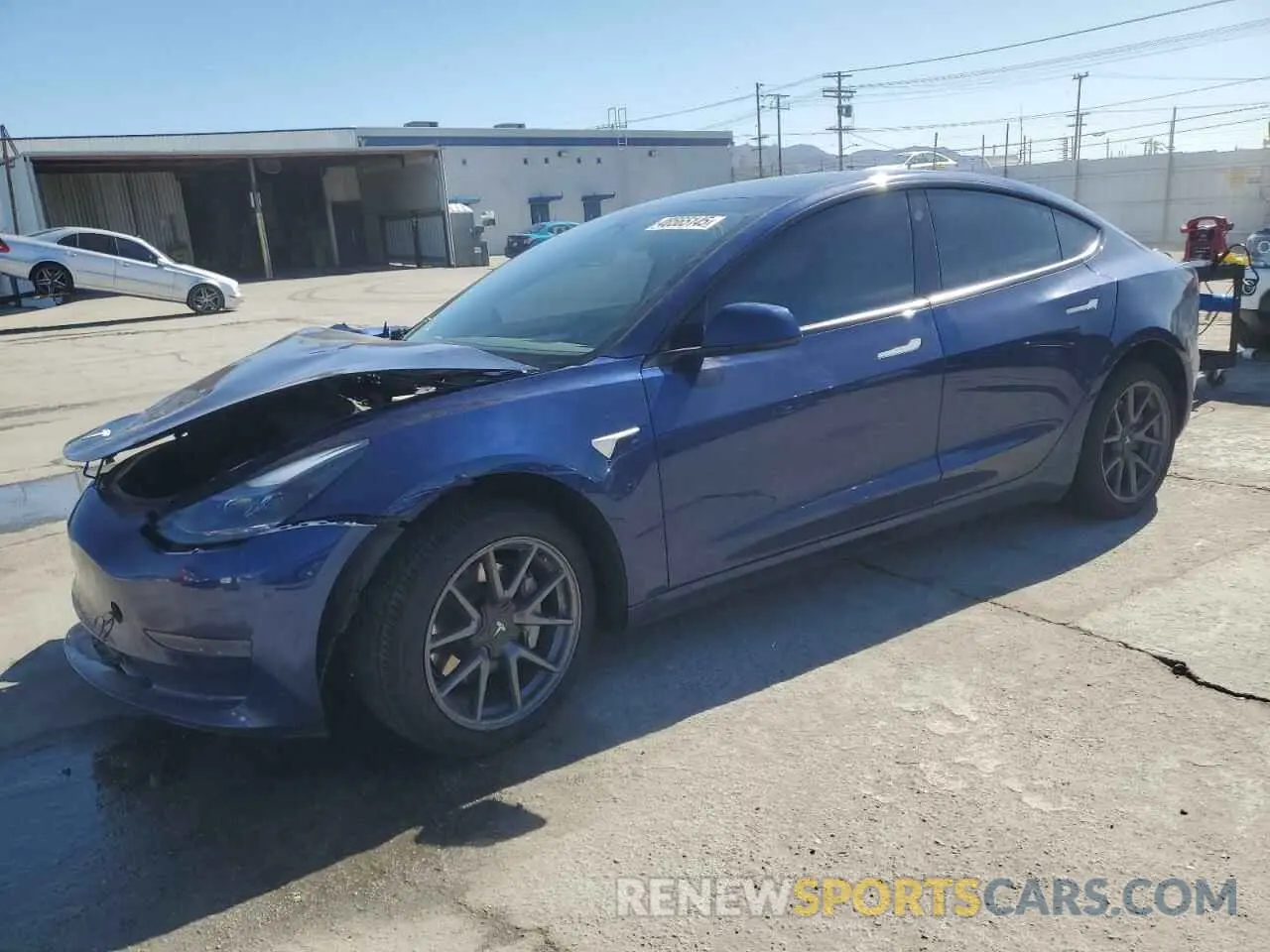 1 Photograph of a damaged car 5YJ3E1EA3PF552397 TESLA MODEL 3 2023