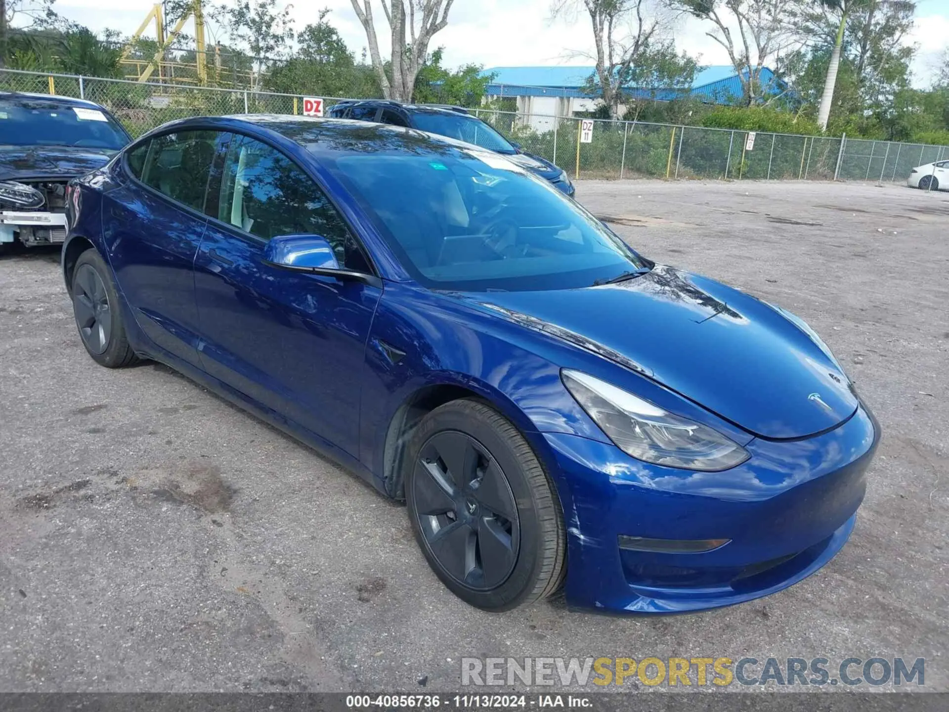1 Photograph of a damaged car 5YJ3E1EA3PF556403 TESLA MODEL 3 2023
