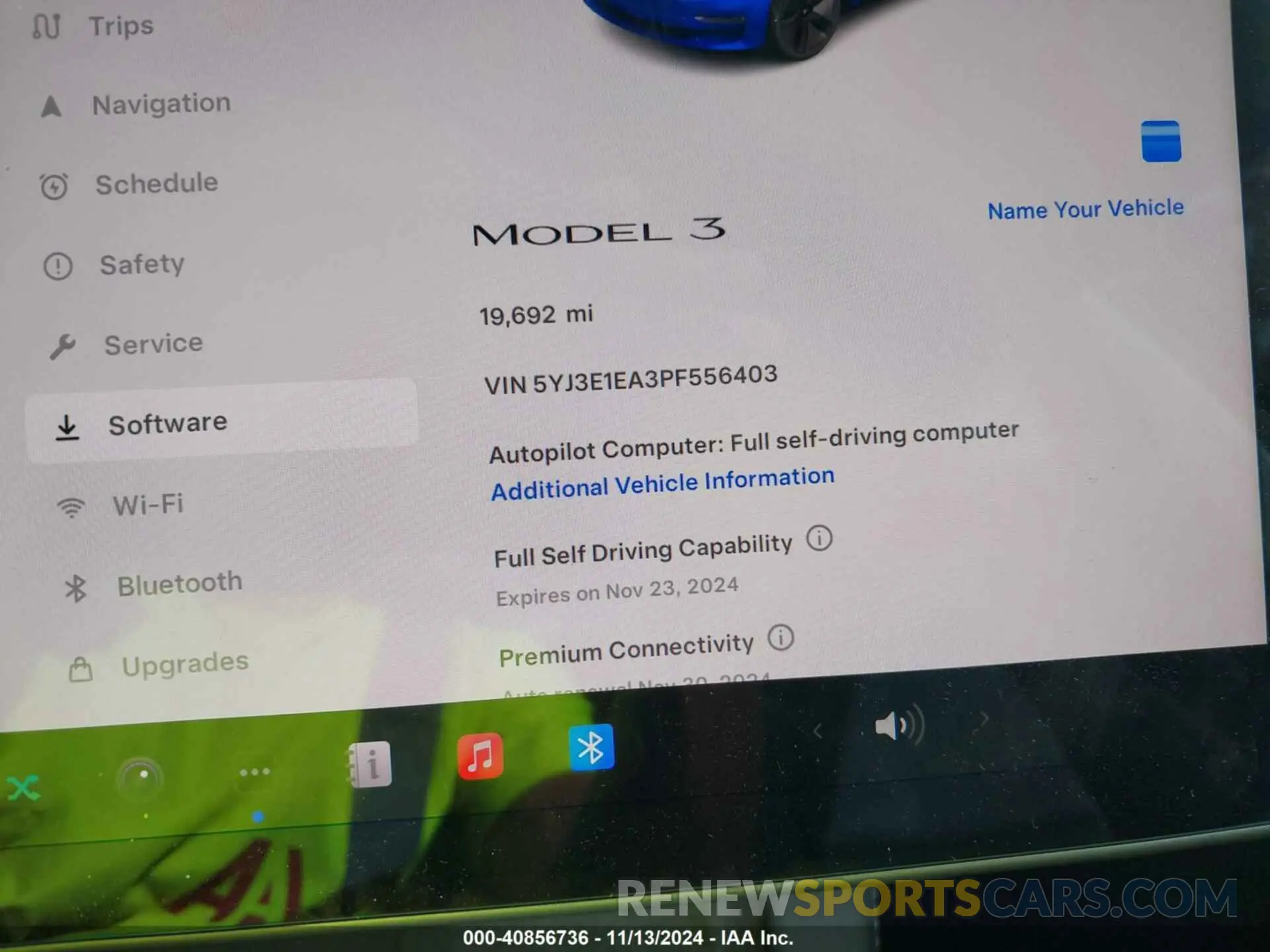 15 Photograph of a damaged car 5YJ3E1EA3PF556403 TESLA MODEL 3 2023