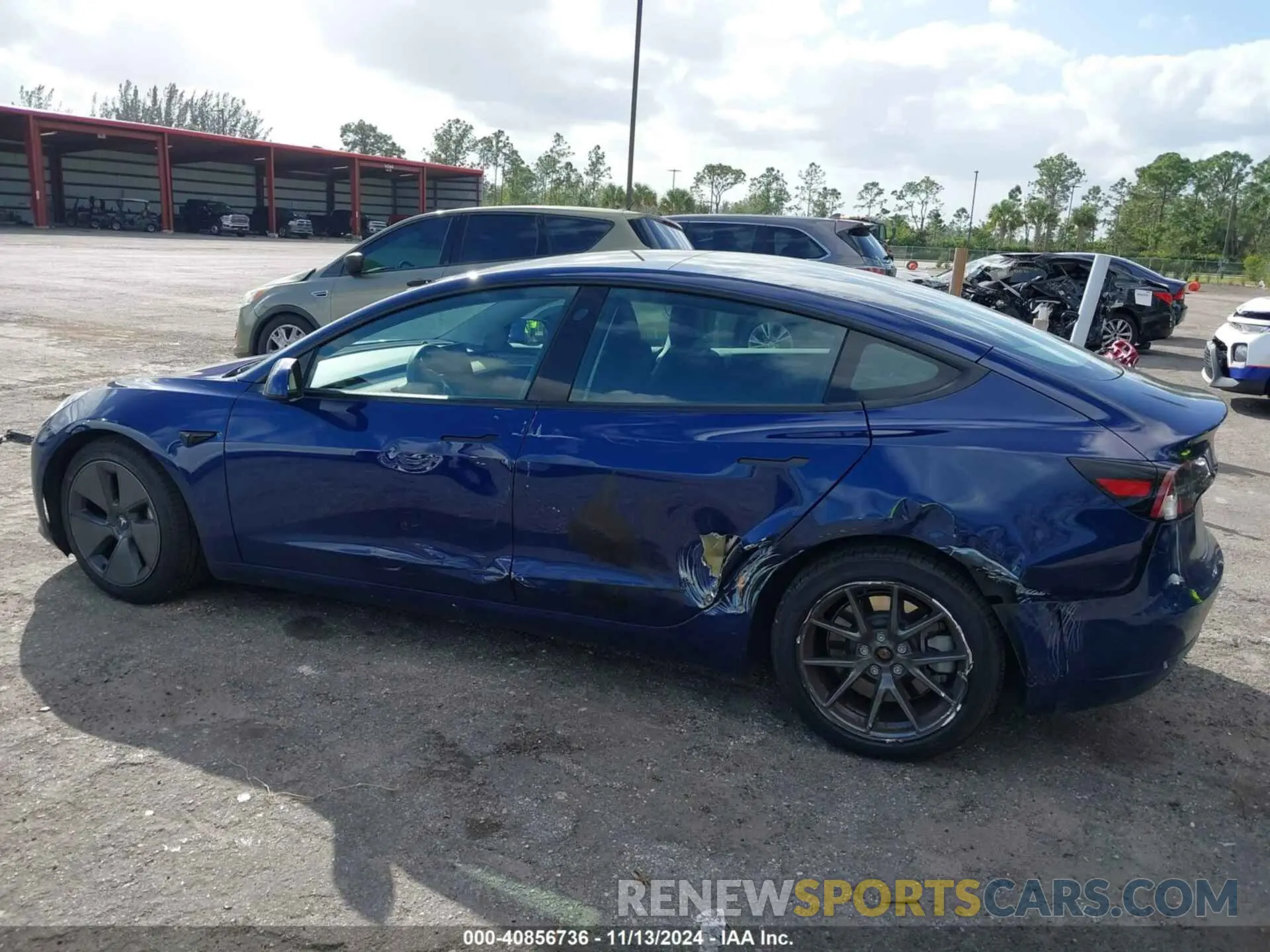 6 Photograph of a damaged car 5YJ3E1EA3PF556403 TESLA MODEL 3 2023