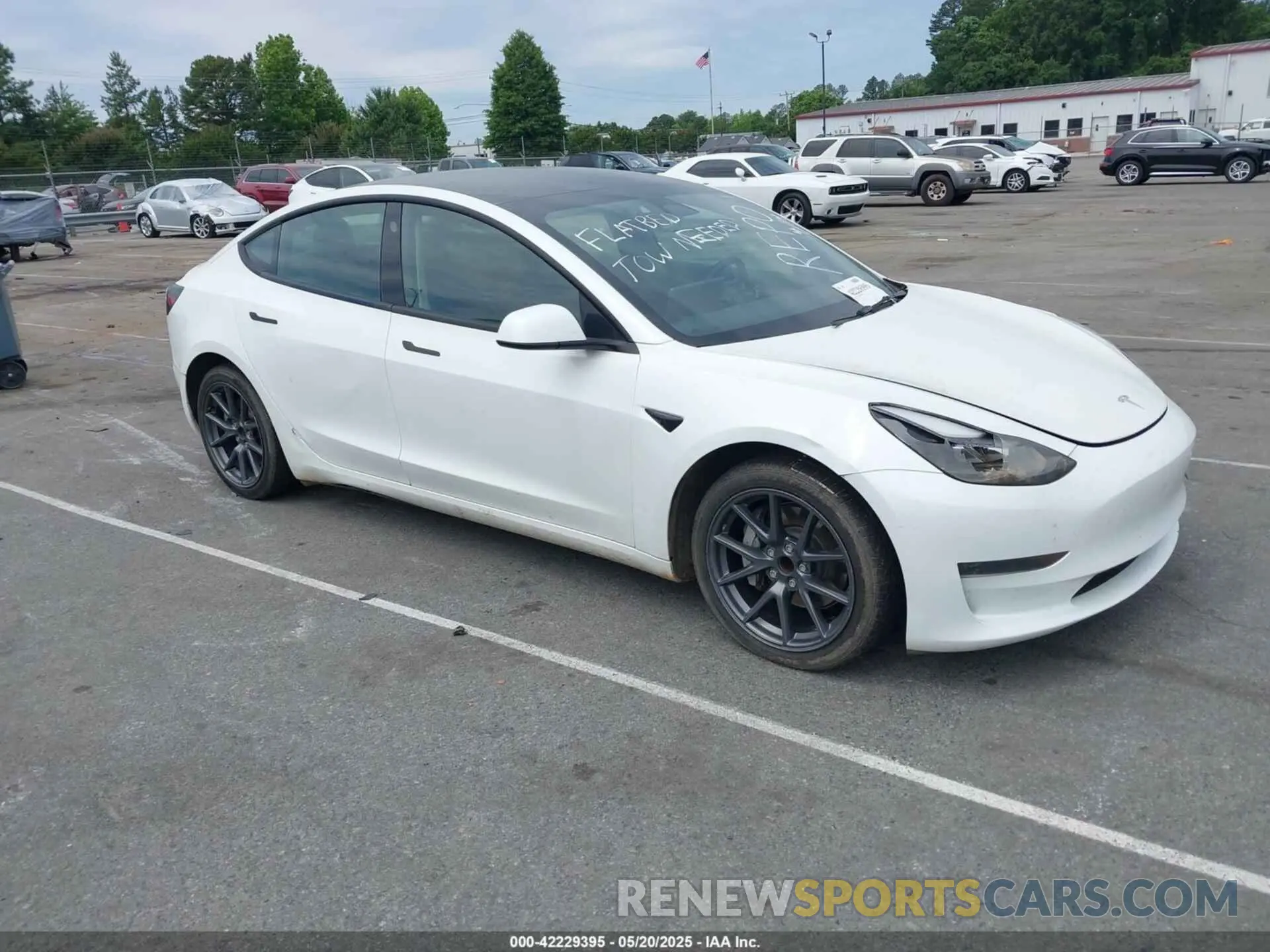 1 Photograph of a damaged car 5YJ3E1EA3PF556644 TESLA MODEL 3 2023