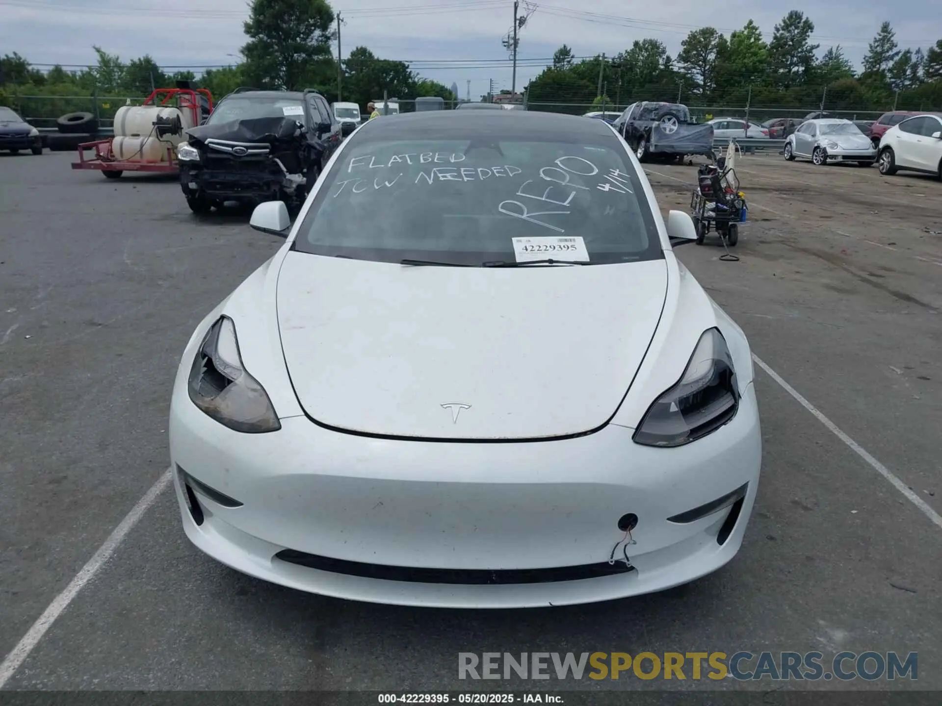 6 Photograph of a damaged car 5YJ3E1EA3PF556644 TESLA MODEL 3 2023
