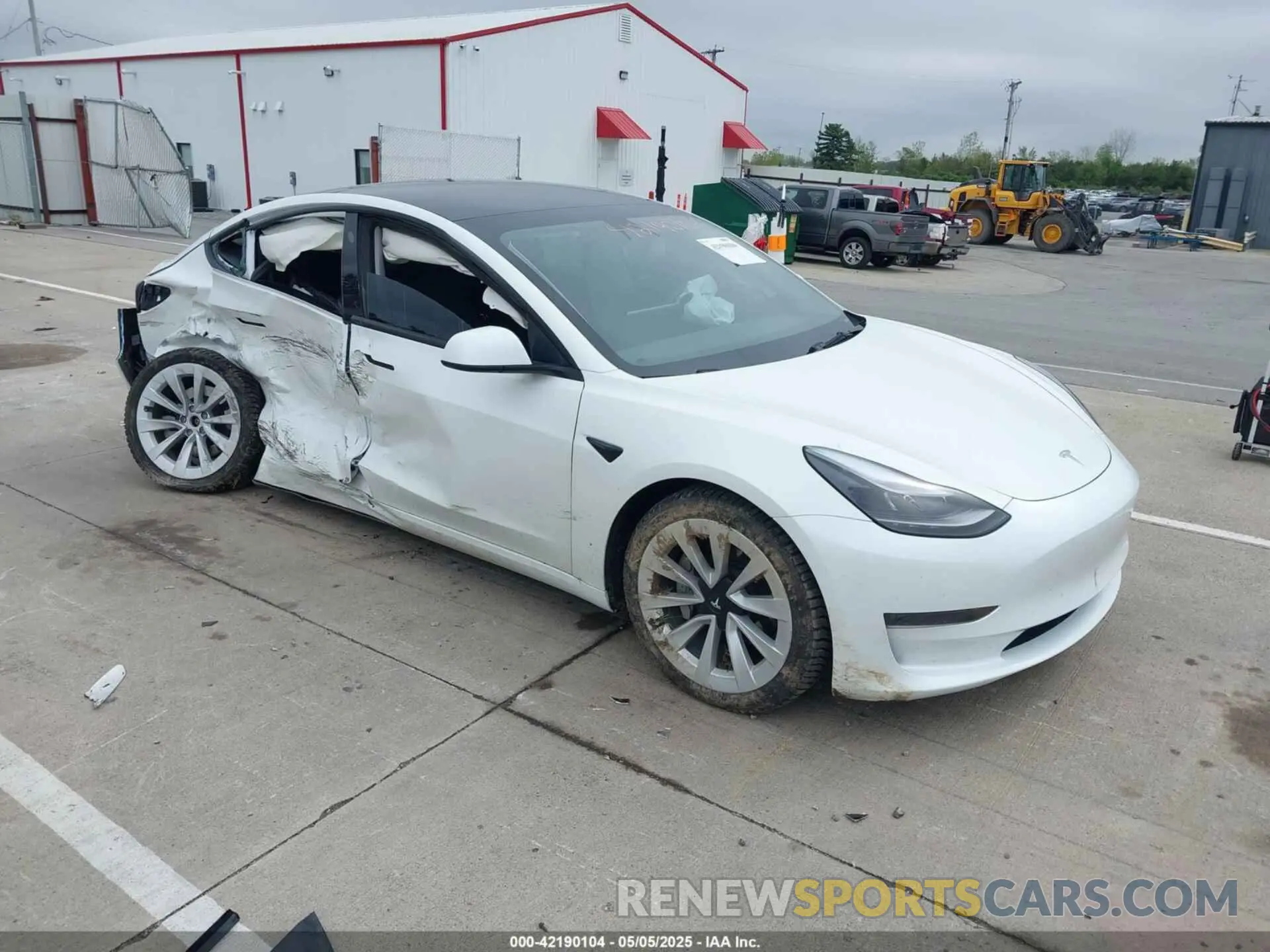 1 Photograph of a damaged car 5YJ3E1EA3PF563240 TESLA MODEL 3 2023