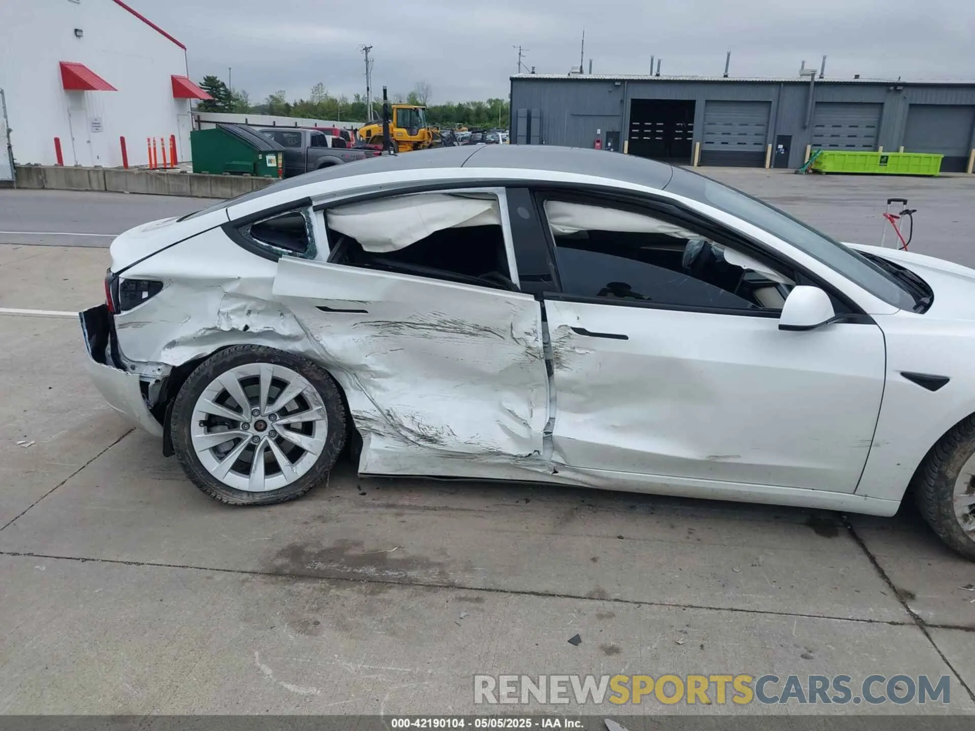 6 Photograph of a damaged car 5YJ3E1EA3PF563240 TESLA MODEL 3 2023