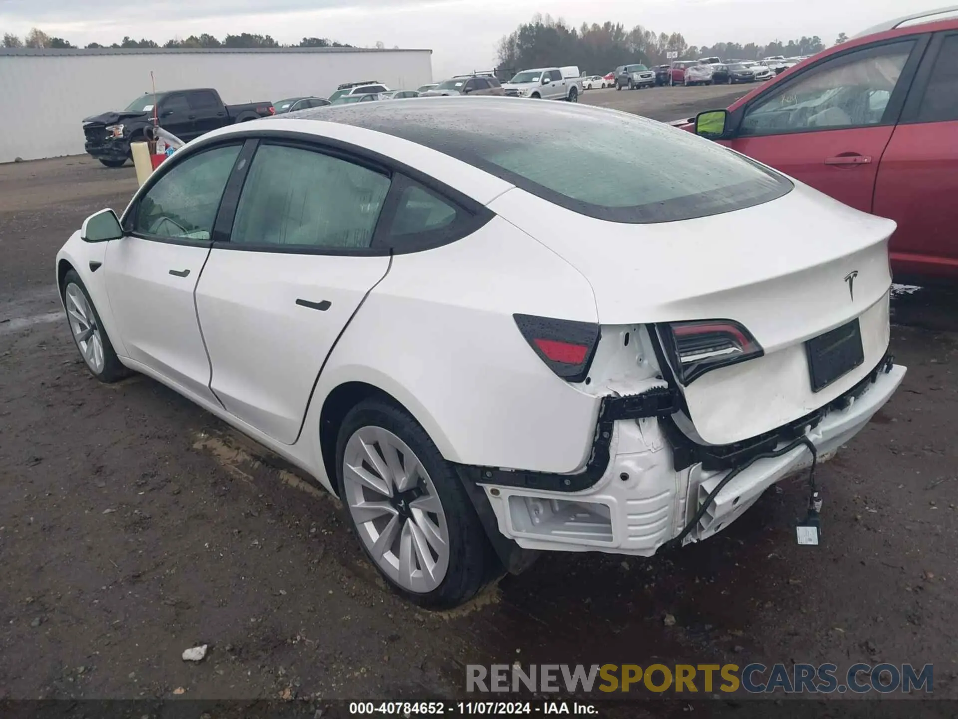 3 Photograph of a damaged car 5YJ3E1EA3PF563707 TESLA MODEL 3 2023
